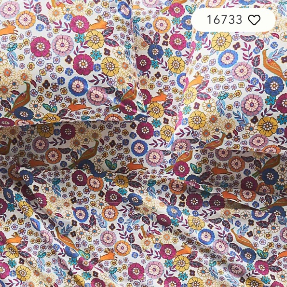Anthropologie Organic Cotton Percale King Sheet Set New With Tag